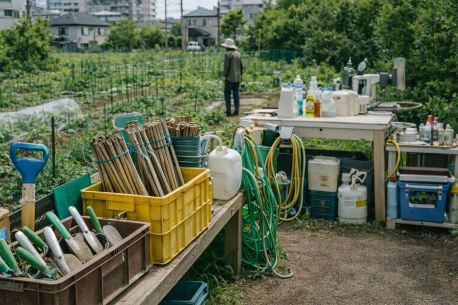 シェア畑 志木（志木美原）の設備とサービス内容｜手ぶらで通える理由