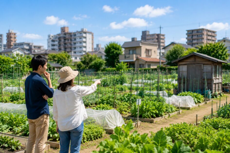 柏市民農園・体験農園とシェア畑南柏の違い