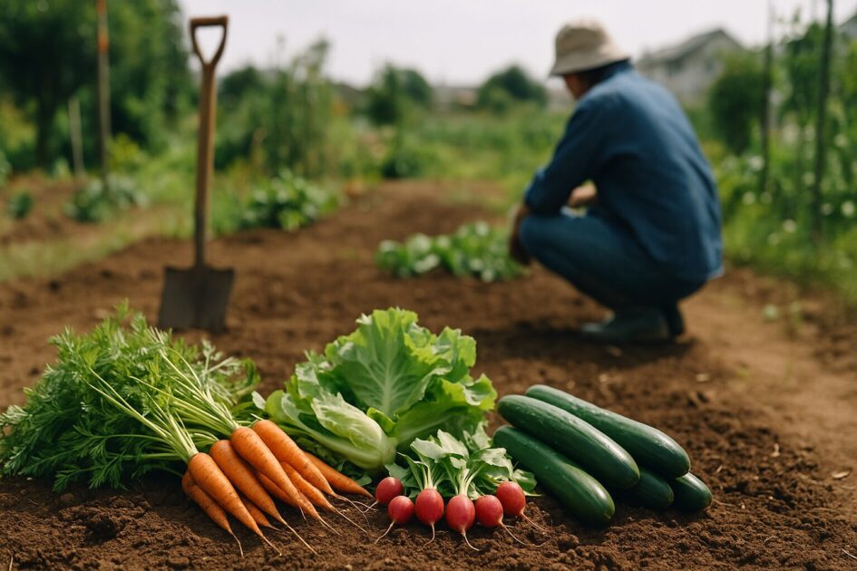 貸し農園の野菜、全部食べきれなくてOKという前提