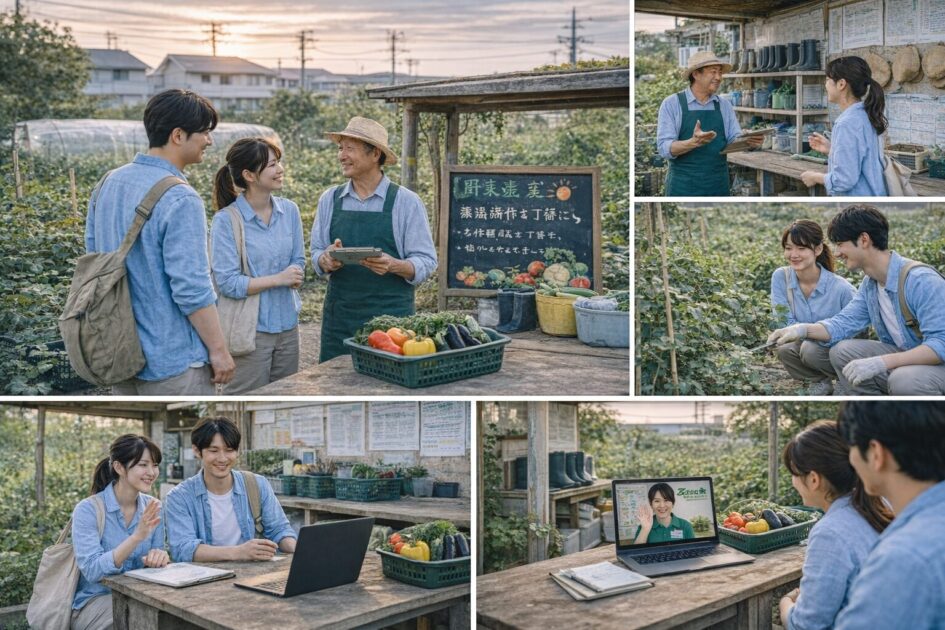 シェア畑の見学やオンライン説明会で確認しておきたいポイント