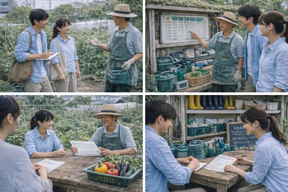 契約前にチェックしたいポイント｜シェア畑東武練馬で「通える頻度」を現実的にする