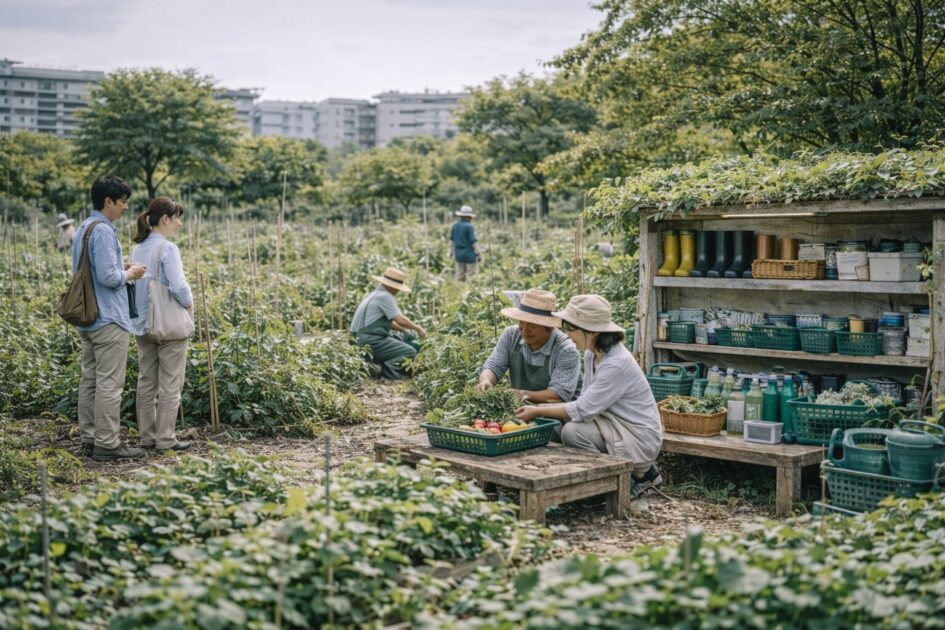シェア畑横浜十日市場ってどんな畑？｜雰囲気と特徴