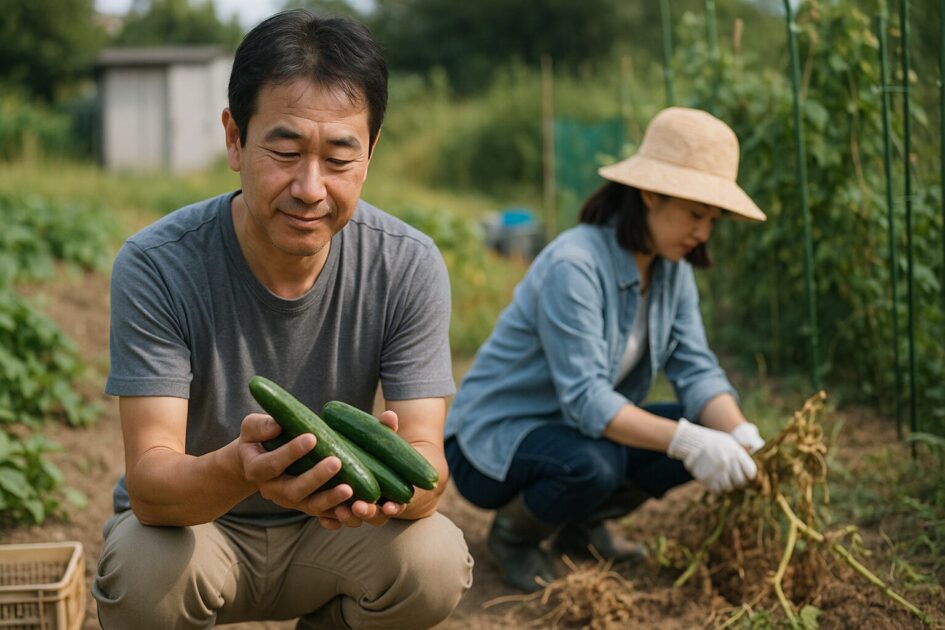収穫後下処理まで含めて「家庭菜園」と考える