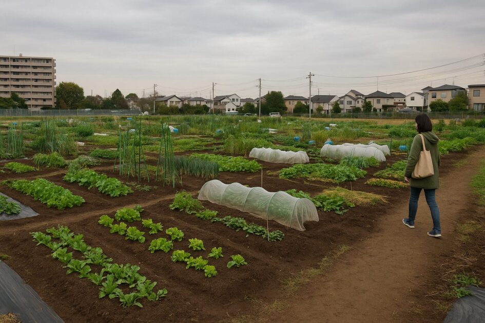 シェア畑三鷹台ってどんなところ？｜三鷹台駅から徒歩8分の手ぶら市民農園