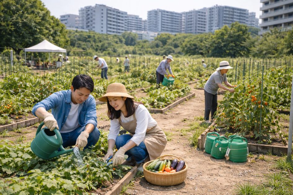 シェア畑武蔵中原ってどんな畑？｜雰囲気と特徴