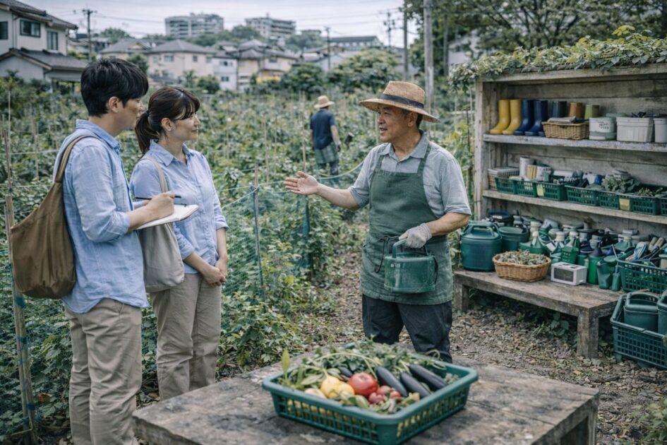 シェア畑横浜高田の設備とサービス内容｜手ぶらで通える理由
