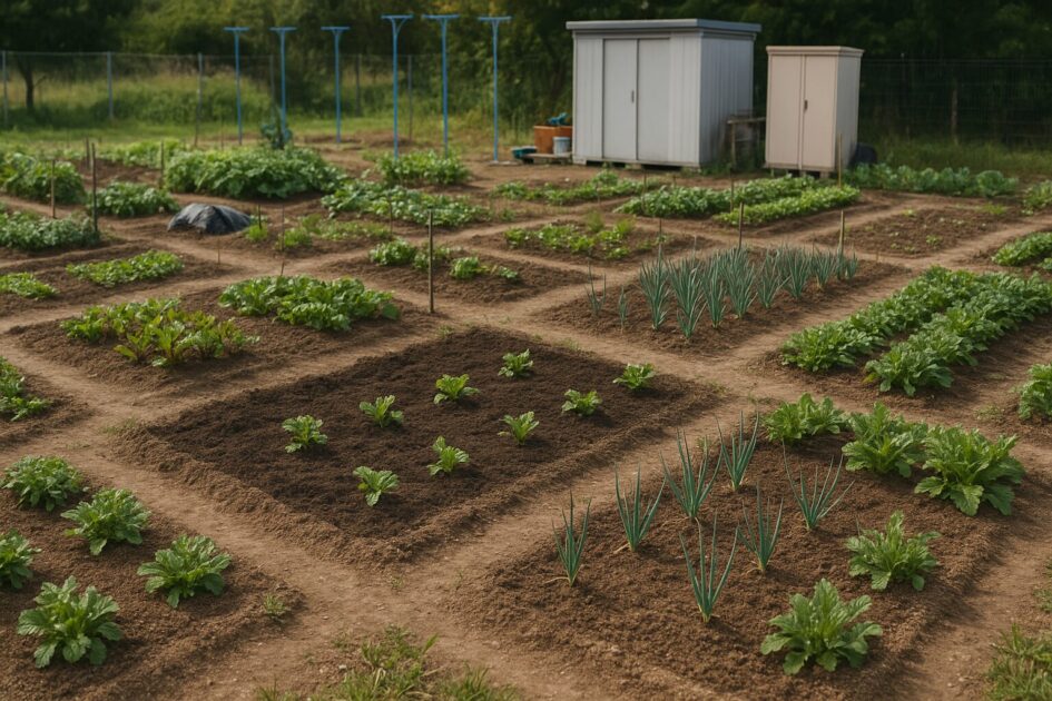 シェア畑南柏の料金と区画サイズ