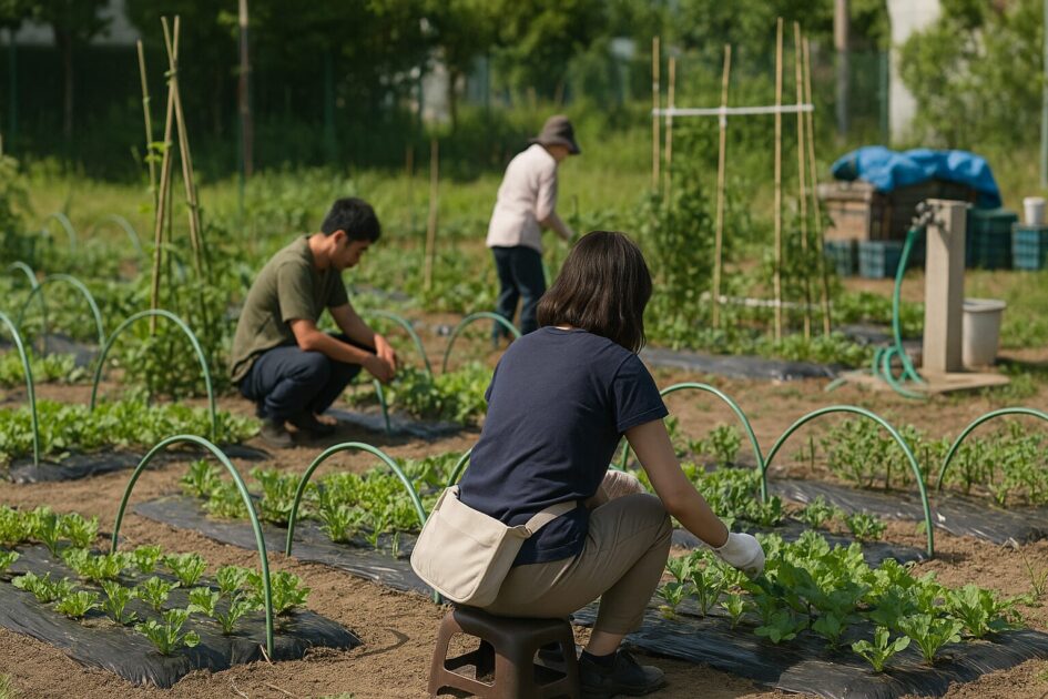 シェア畑吹田岸部｜忙しい家庭・シニアでも続けやすい使い方