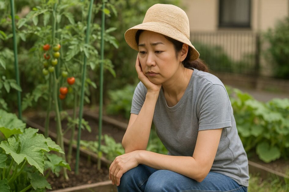気分が落ち込んでいるときの家庭菜園との付き合い方