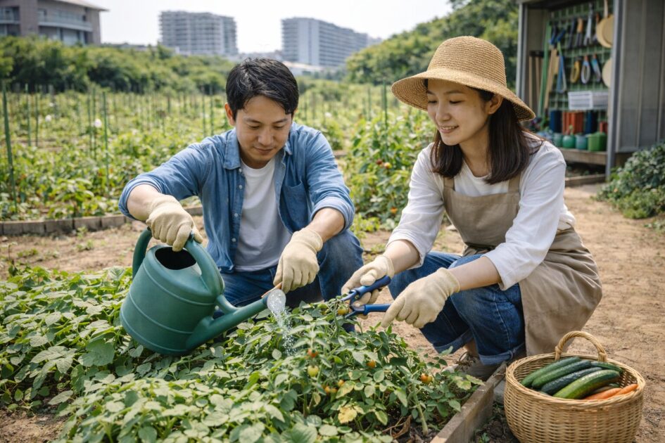 シェア畑横浜鶴見で手ぶら菜園を続けるコツ