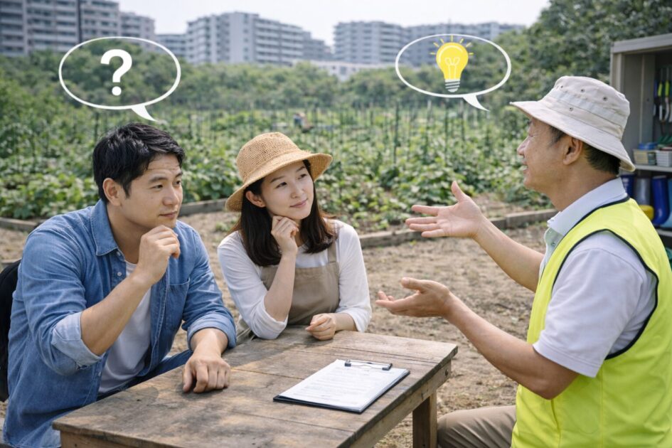 シェア畑武蔵小杉でよくある質問（FAQ）