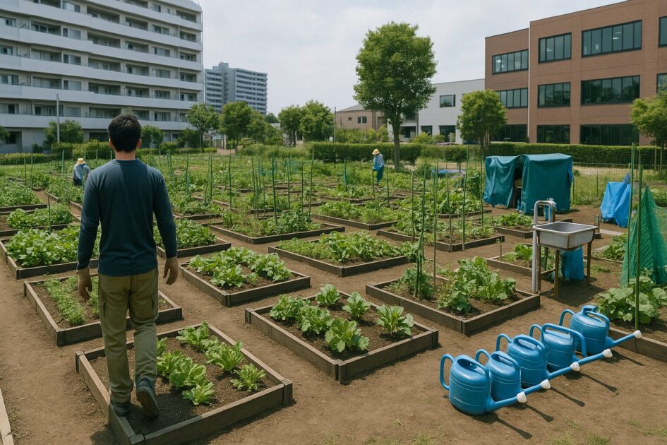 シェア畑 センター北の設備とサービス内容｜手ぶらで通える理由