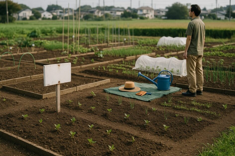 シェア畑Plus稲毛の料金と区画サイズ