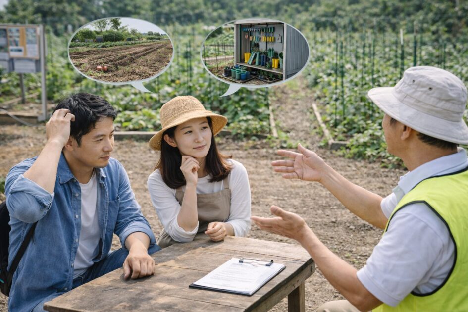 市民農園・体験農園と比較|迷ったときの選び方