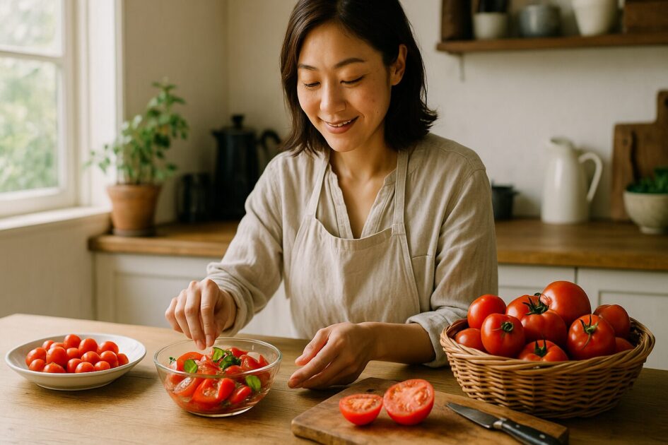 トマトの大量消費がうまく回ると家庭菜園がもっと楽しくなる