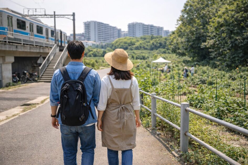 シェア畑武蔵中原のアクセスと通いやすさ