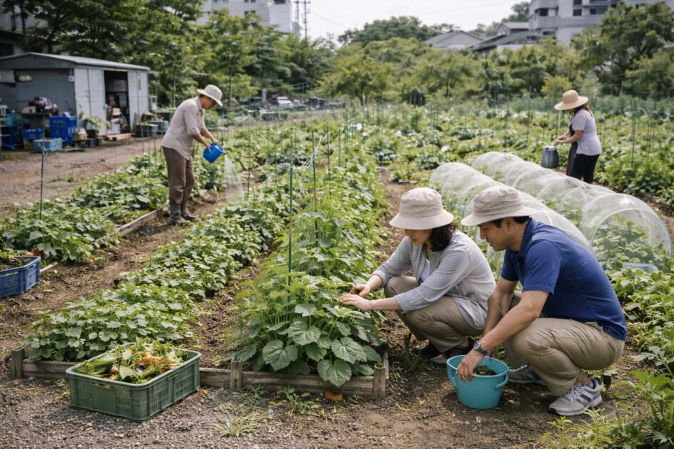 シェア畑服部天神ってどんな畑？｜雰囲気と特徴