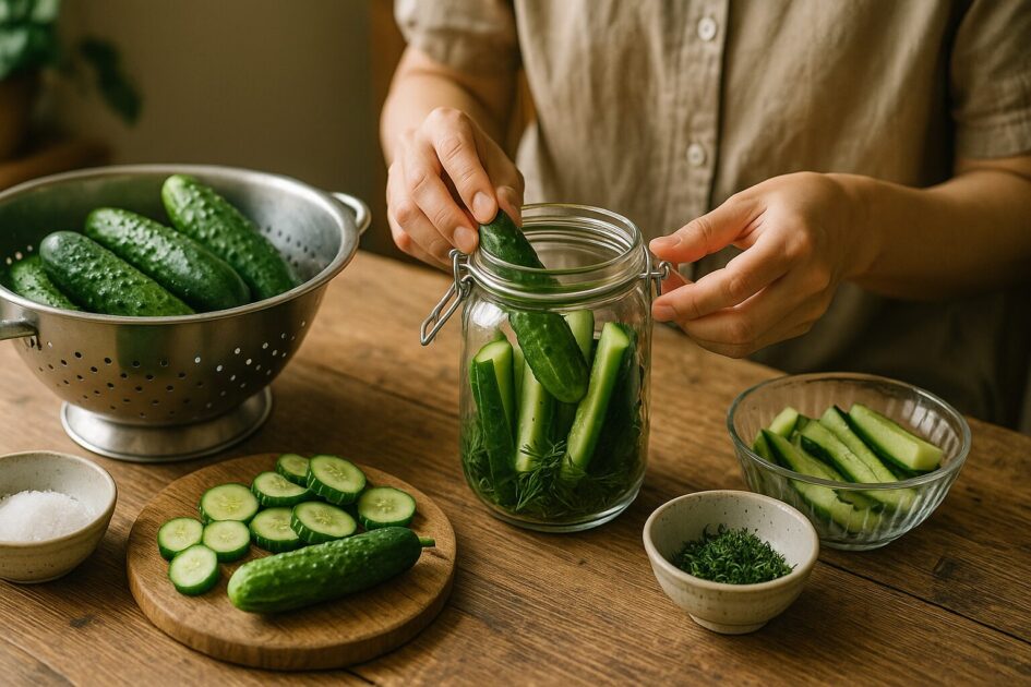 漬物・浅漬けでパリパリ食感を楽しむアイデア