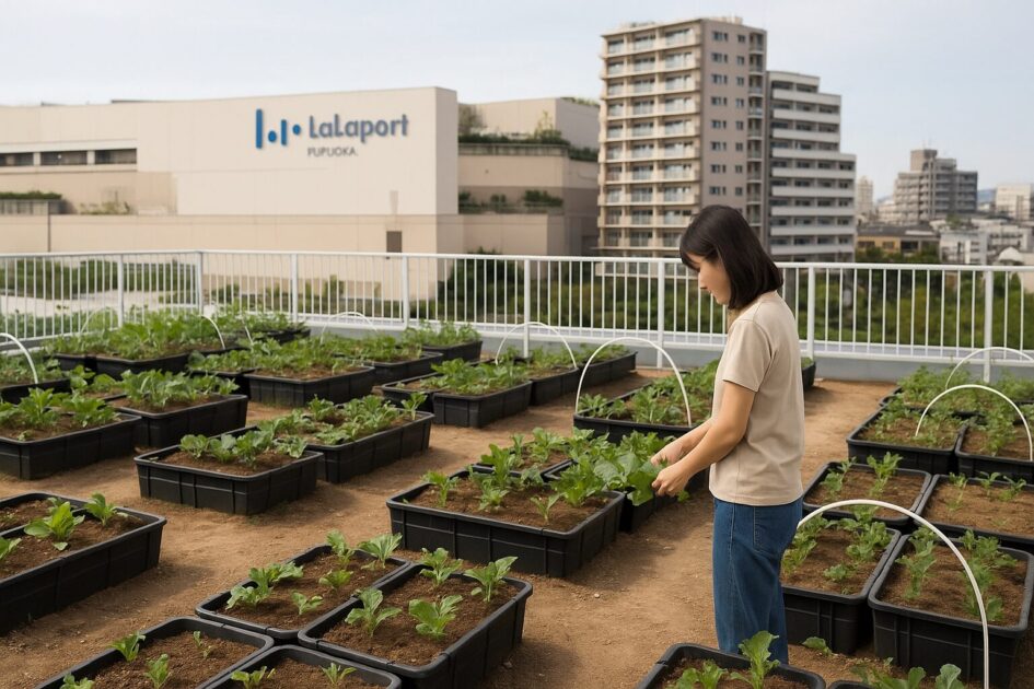 シェア畑ららぽーと福岡｜福岡エリアで「買い物ついでに手ぶら菜園」を始めたい人へ