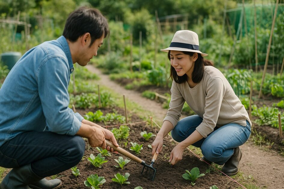 共働きでも続けやすい貸し農園の「基本設計」とは