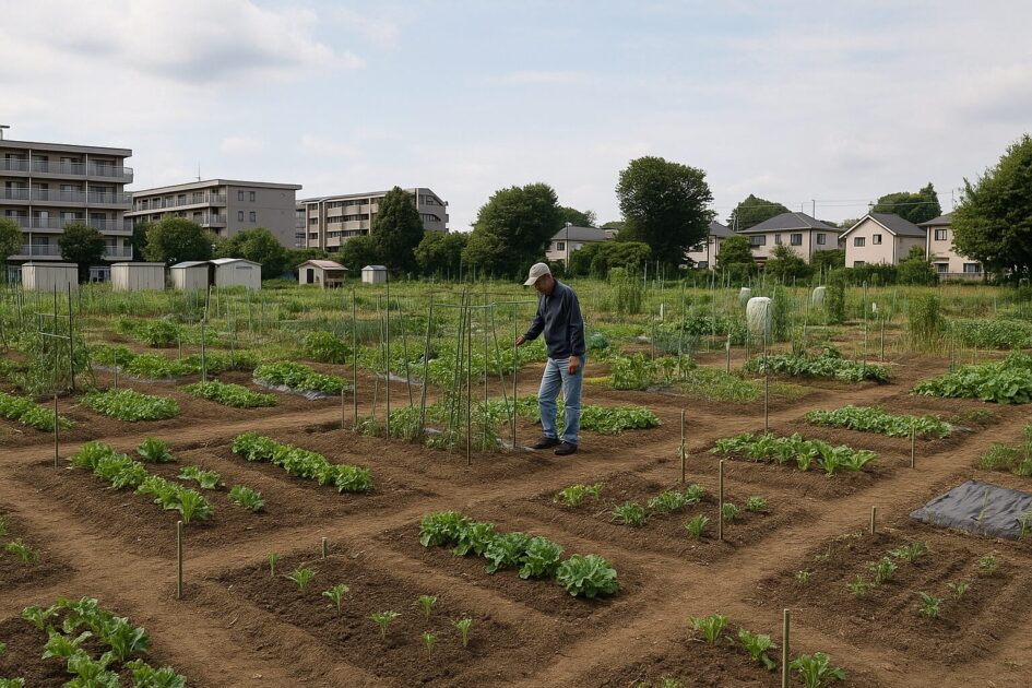 シェア畑大泉学園の料金と区画サイズ