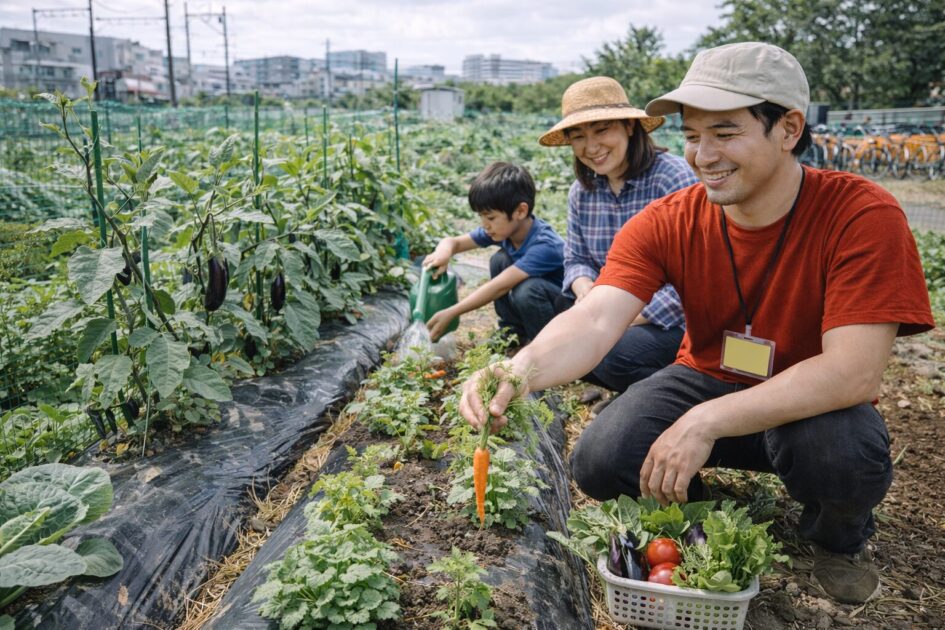 シェア畑竹ノ塚の料金と区画サイズ｜「2ウネ」でどれくらい育つ？