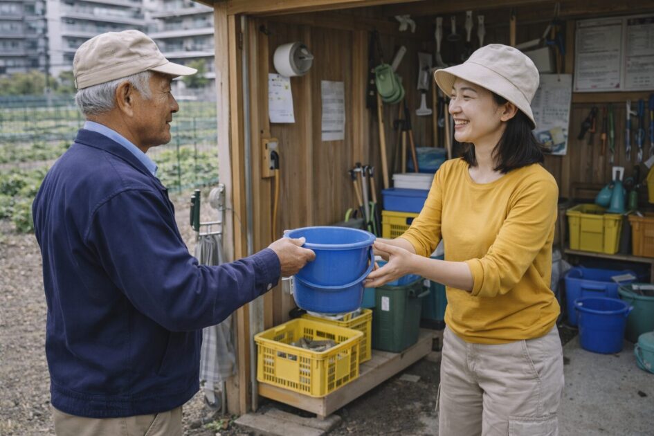 シェア畑蒲田の設備とサービス内容｜手ぶらで通える理由