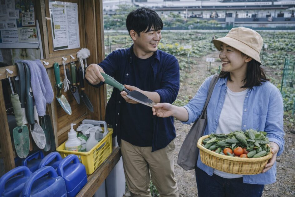 シェア畑葛飾柴又の設備とサービス内容｜手ぶらで通える理由