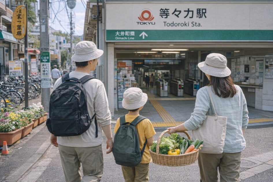 シェア畑等々力のアクセスと通いやすさ|「駅+徒歩5分」を生活に組み込む