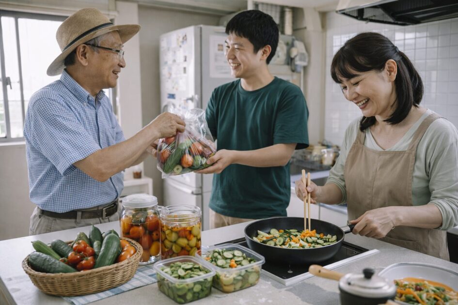 収穫が増える時期の「食べ切り」設計｜保存・おすそ分け・簡単レシピ