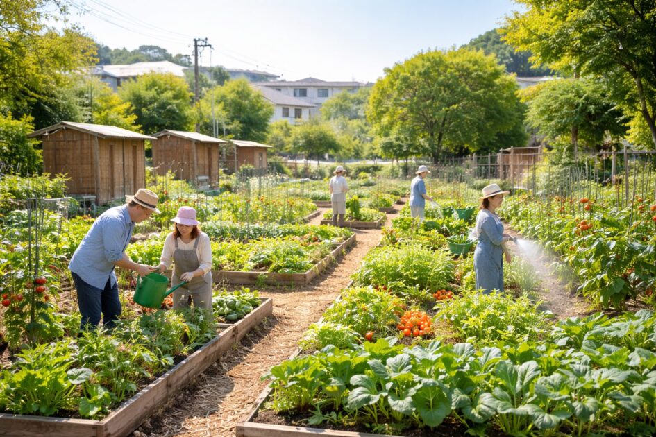 シェア畑駒沢ってどんな畑？｜「日当たり×開放感」で続けやすい特徴