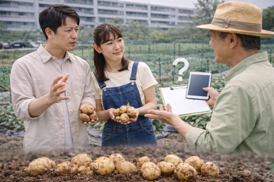 シェア畑のじゃがいもでよくある質問（FAQ）