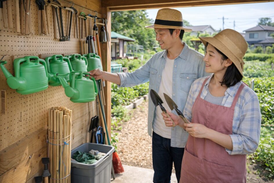 シェア畑西国立の設備とサービス内容|手ぶらで通える理由