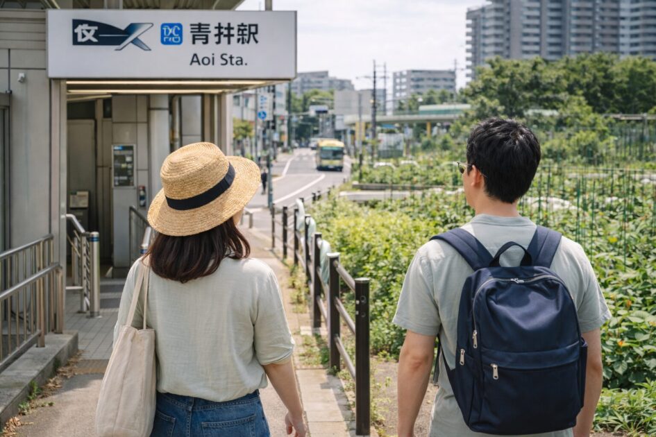 シェア畑足立青井のアクセスと通いやすさ｜「青井駅＋徒歩」を生活に組み込む