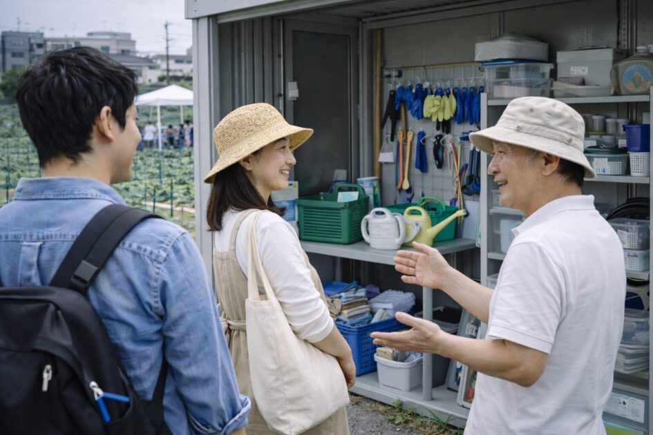 シェア畑甲東園の設備とサービス内容|手ぶらで通える理由