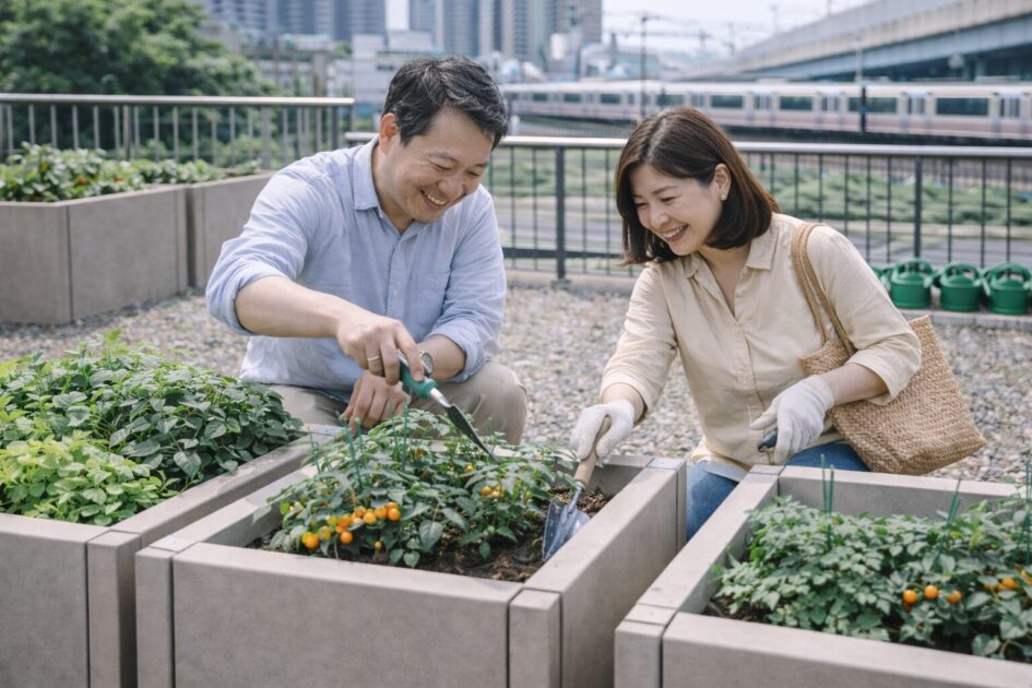 シェア畑garden北千住を週1で続けるコツ｜最初の1〜2か月は「毎回60分で終える」