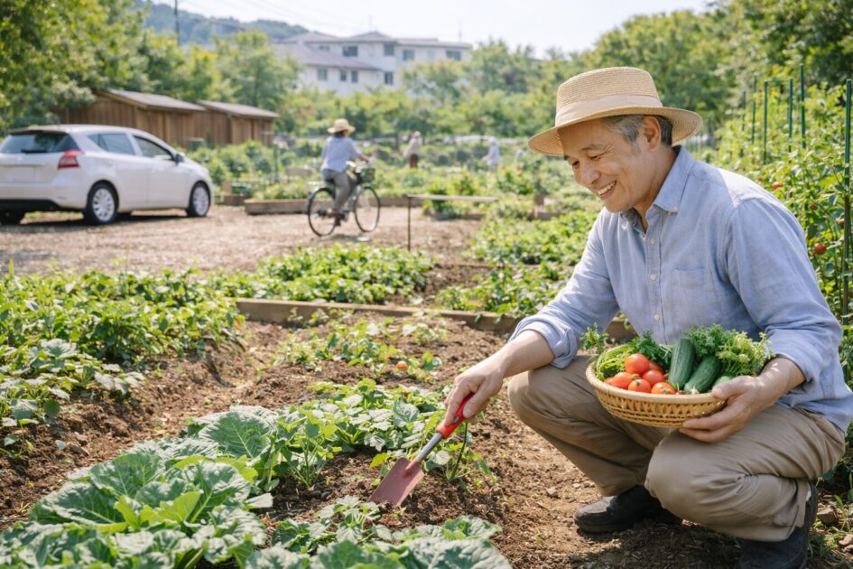シェア畑駒沢は「通い方×週1×60分」で続けやすい