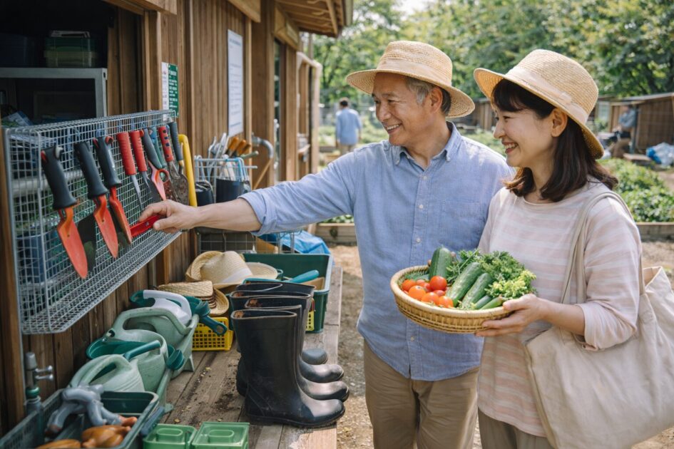 シェア畑高津の設備とサービス内容｜手ぶらで通える理由