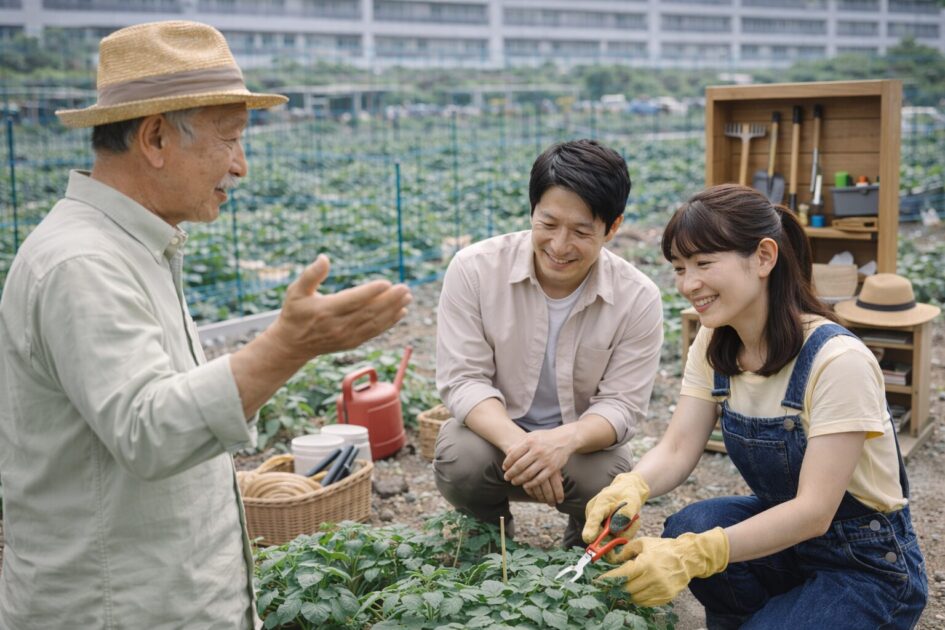 シェア畑とは「続けやすさに課金する」手ぶら菜園