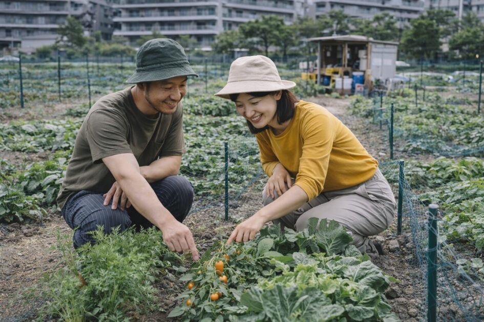 シェア畑蒲田の料金と区画サイズ｜「2ウネ」でどれくらい育つ？