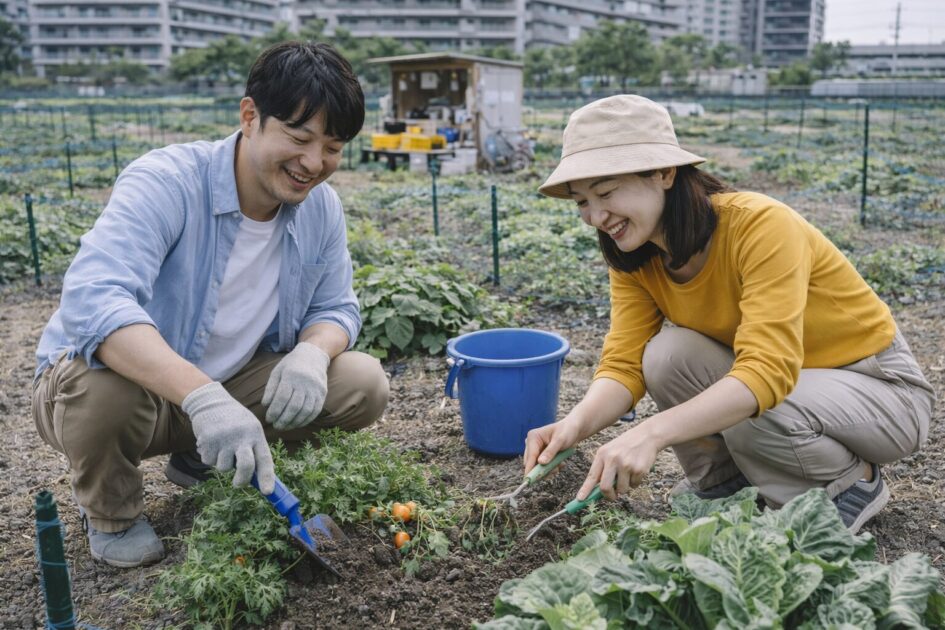 シェア畑蒲田で手ぶら菜園を続けるコツ｜最初の1〜2か月は「毎回60分で終える」