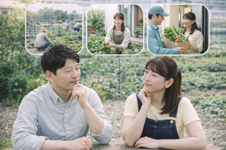 シェア畑が合わない時の選択肢|市民農園・家庭菜園・野菜宅配