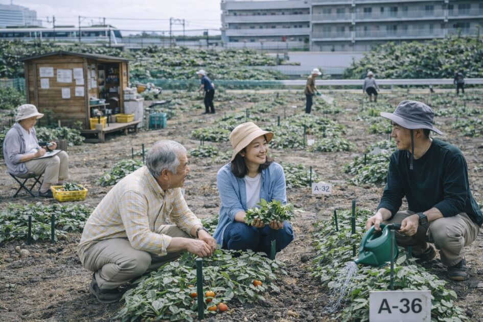 シェア畑茨木ってどんな畑？｜雰囲気と特徴
