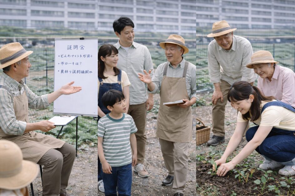 シェア畑イベントとは？｜説明会・見学・講習会を先に整理