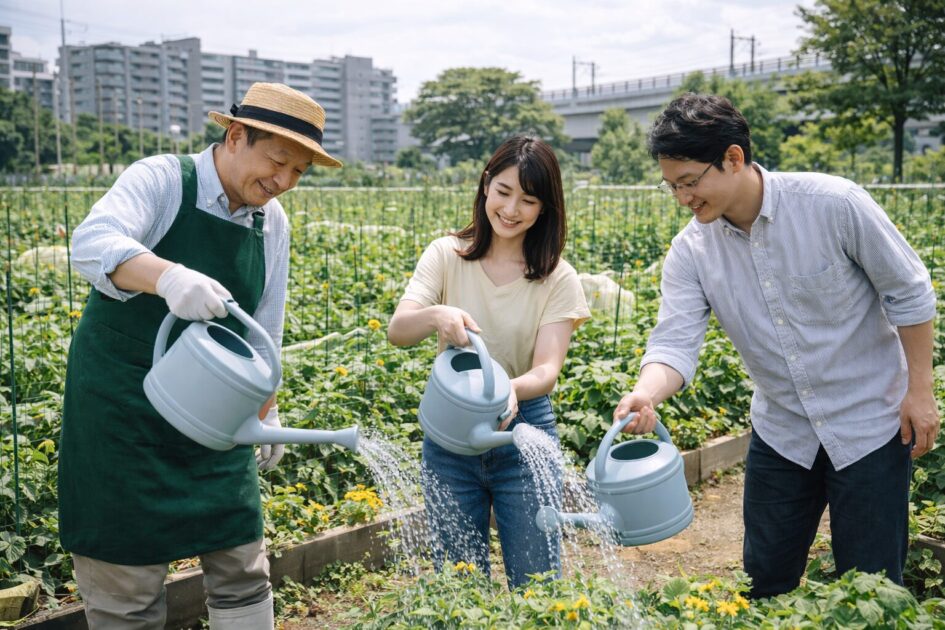 シェア畑足立青井で手ぶら菜園を続けるコツ｜最初の1〜2か月は「毎回60分で終える」