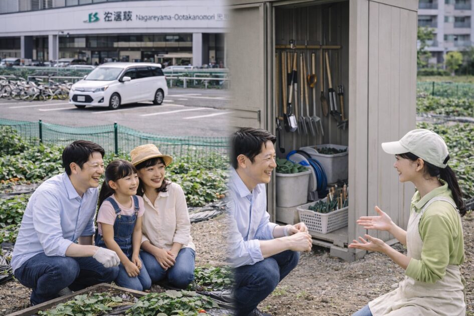 シェア畑流山おおたかの森久兵衛は「通い方×設備×相談先」で決める