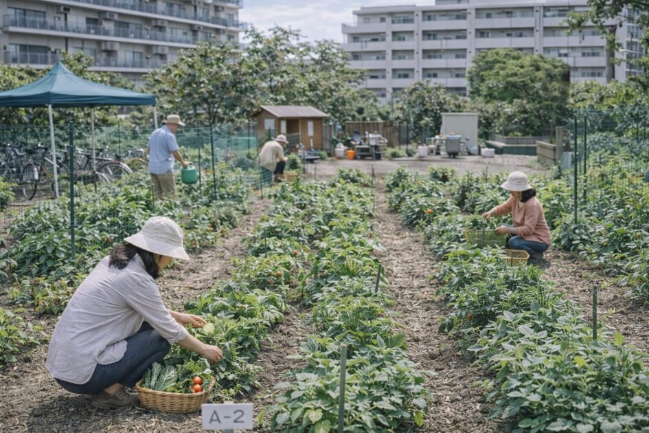 シェア畑箕面桜ヶ丘ってどんな畑?|雰囲気と特徴