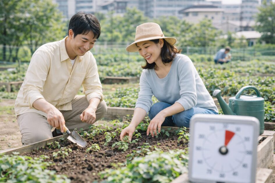 シェア畑大宮は「実移動×60分運用」で決める