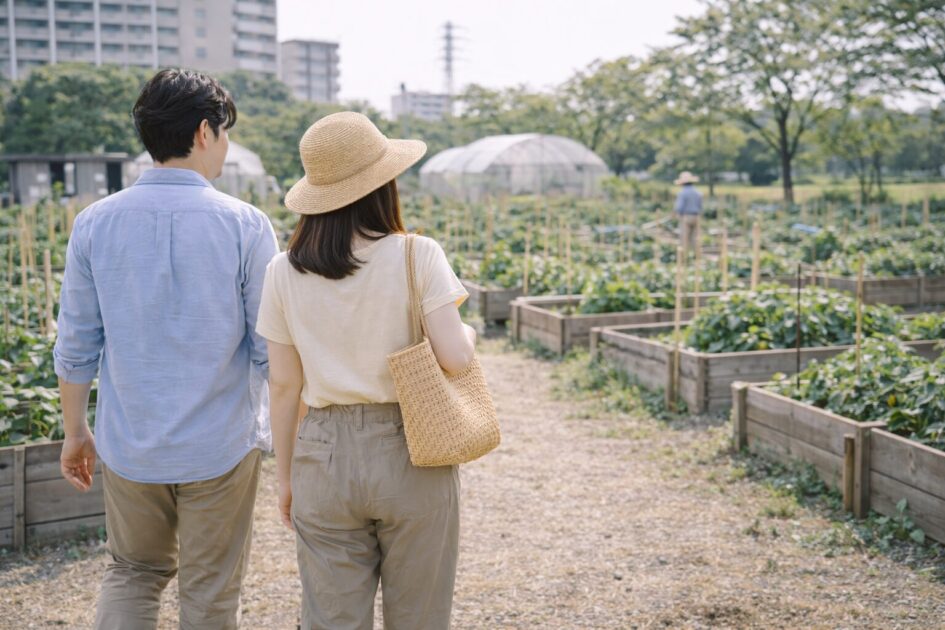 シェア畑武蔵新城は「周辺候補×実移動」で決める