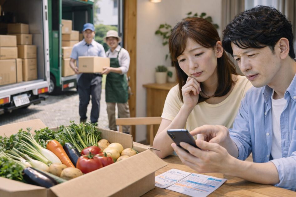 坂ノ途中の送料はいくら？宅急便と自社便の違い